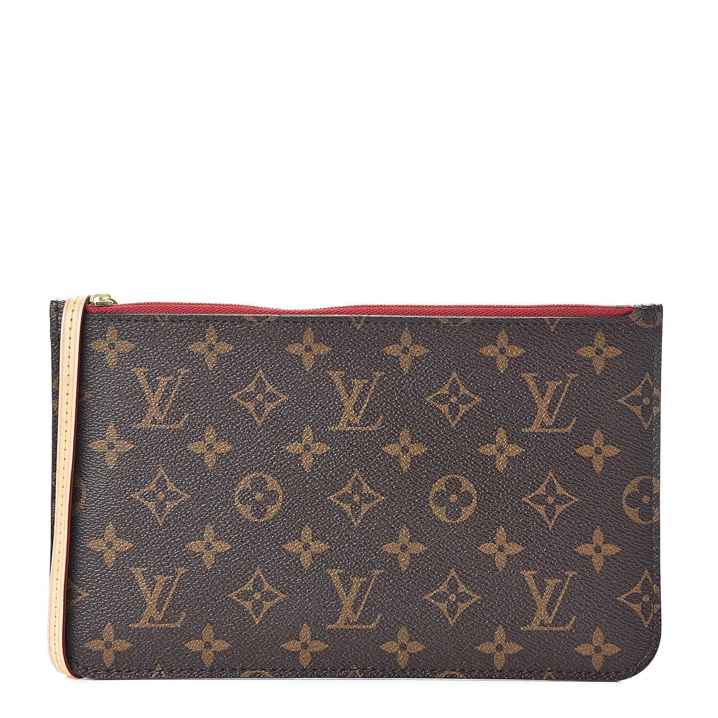 Monogram Neverfull MM GM Pochette Cherry