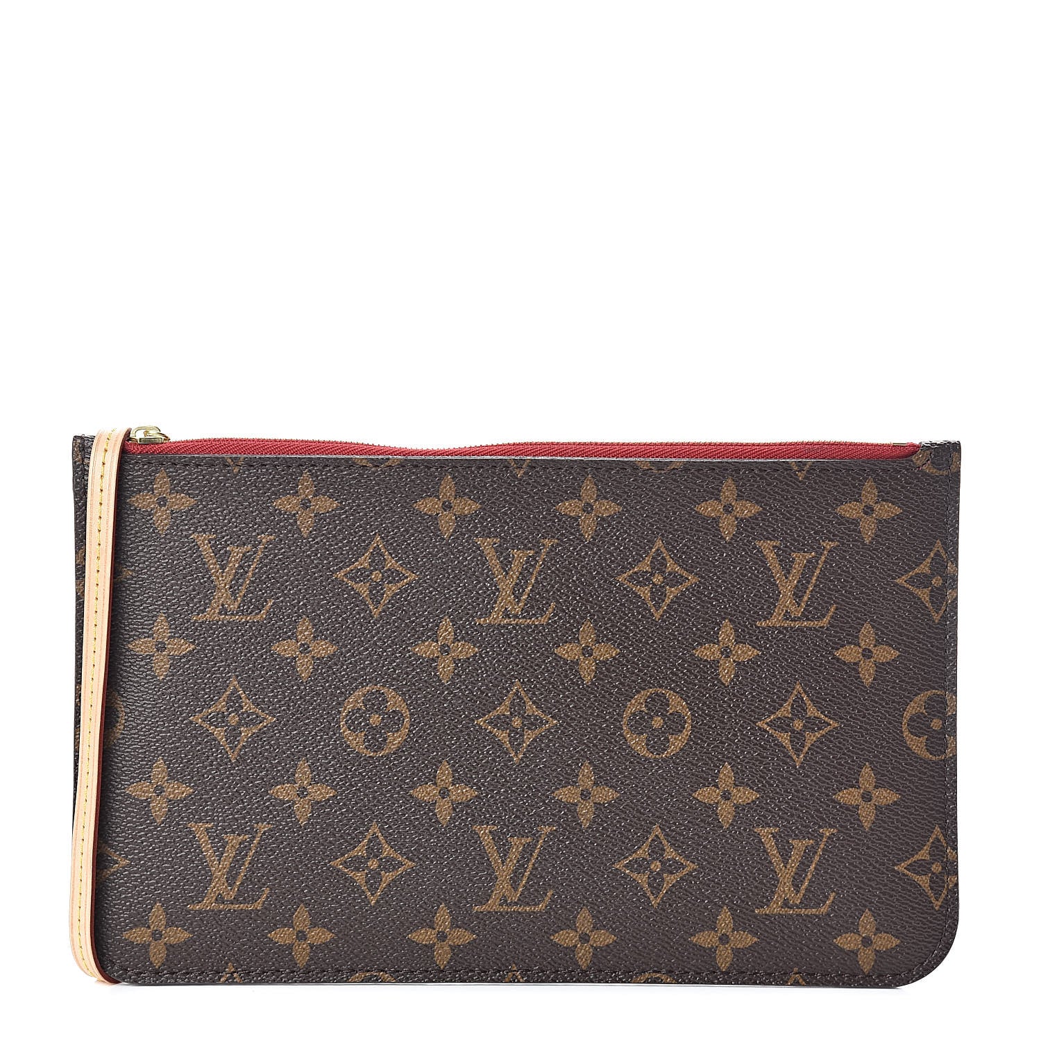 Louis Vuitton Monogram Neverfull MM GM Pochette Cherry 1 of 6