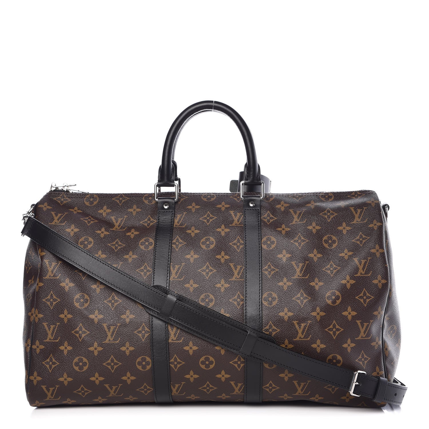 Louis Vuitton Monogram Macassar Keepall Bandouliere 45 1 of 9
