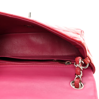 Chanel Patent Calfskin Quilted Mini Rectangular Flap Pink 5 of 10