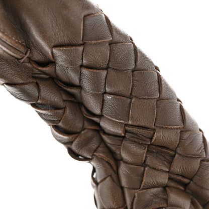 Bottega Veneta Nappa Intrecciato Large Veneta Hobo Ebano 10 of 11