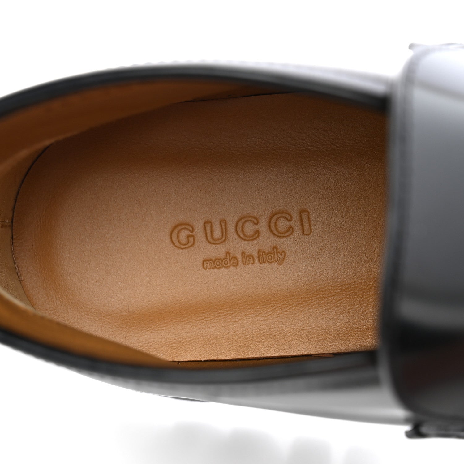Gucci Cordovan Lux Womens Horsebit Platform Ankle Boots 38.5 Black 8 of 10