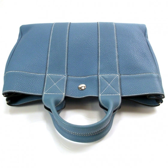 Hermes Togo Fourre Tout Blue Jean 6 of 10