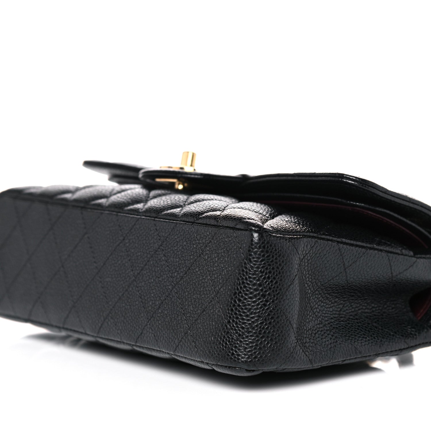 Chanel Caviar Quilted Small Double Flap Black 10 of 12