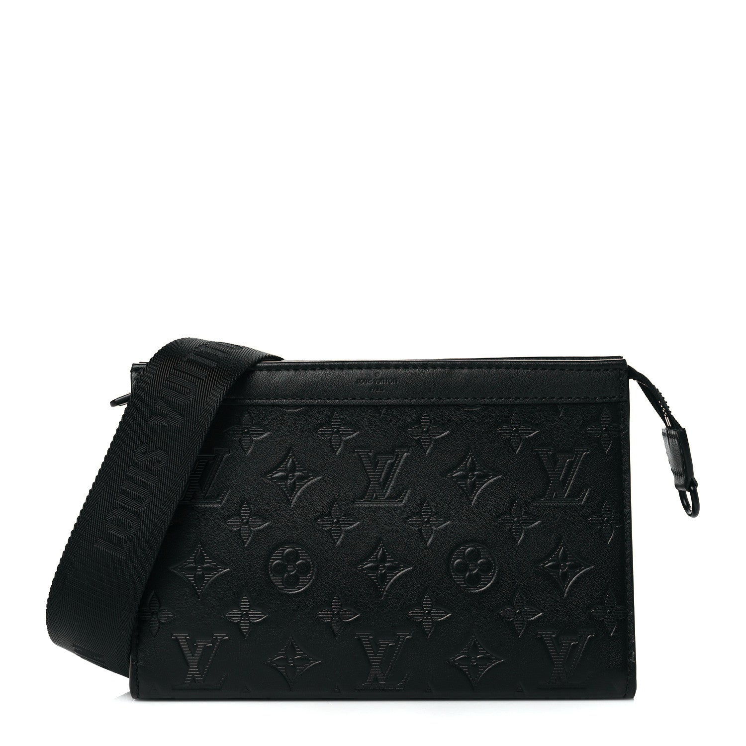Louis Vuitton Calfskin Monogram Shadow Gaston Wearable Wallet 1 of 10