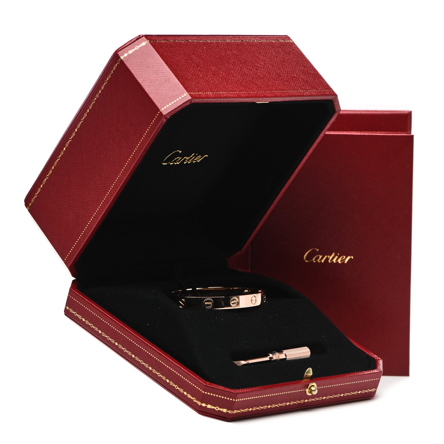 18K Pink Gold LOVE Bracelet 15