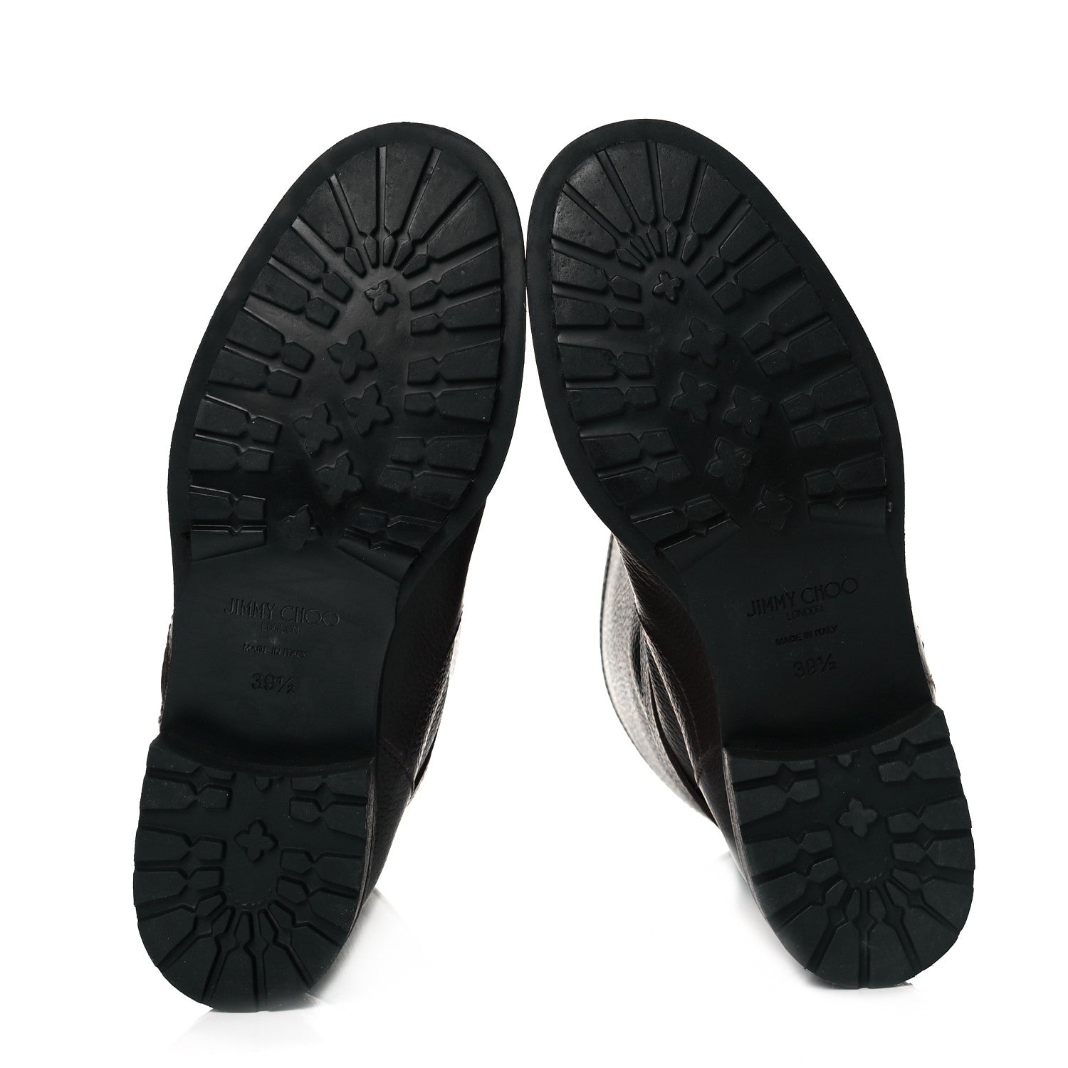 Jimmy Choo Calfskin Durum Boots 39.5 Brown 5 of 6