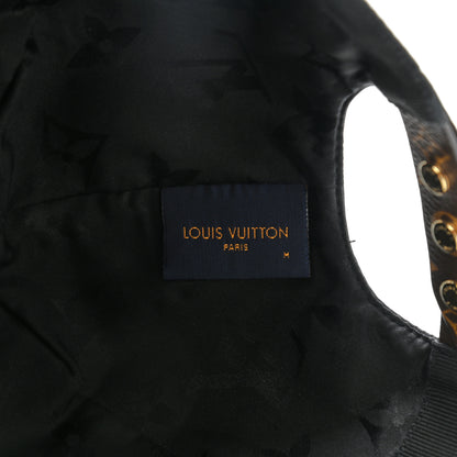 Louis Vuitton Polyester Silk Monogram LV Get Ready Cap M Black 8 of 9