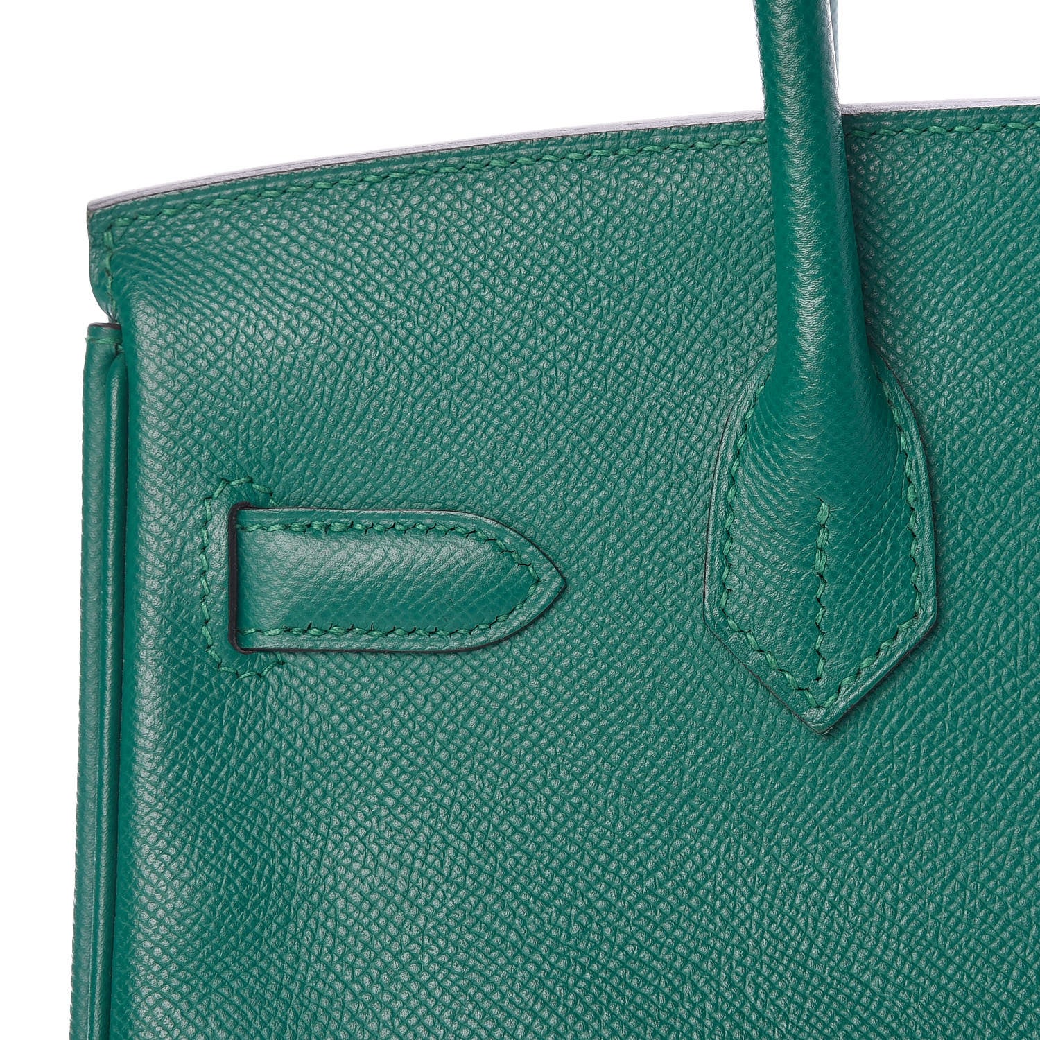 Hermes Epsom Birkin 30 Malachite 9 of 34