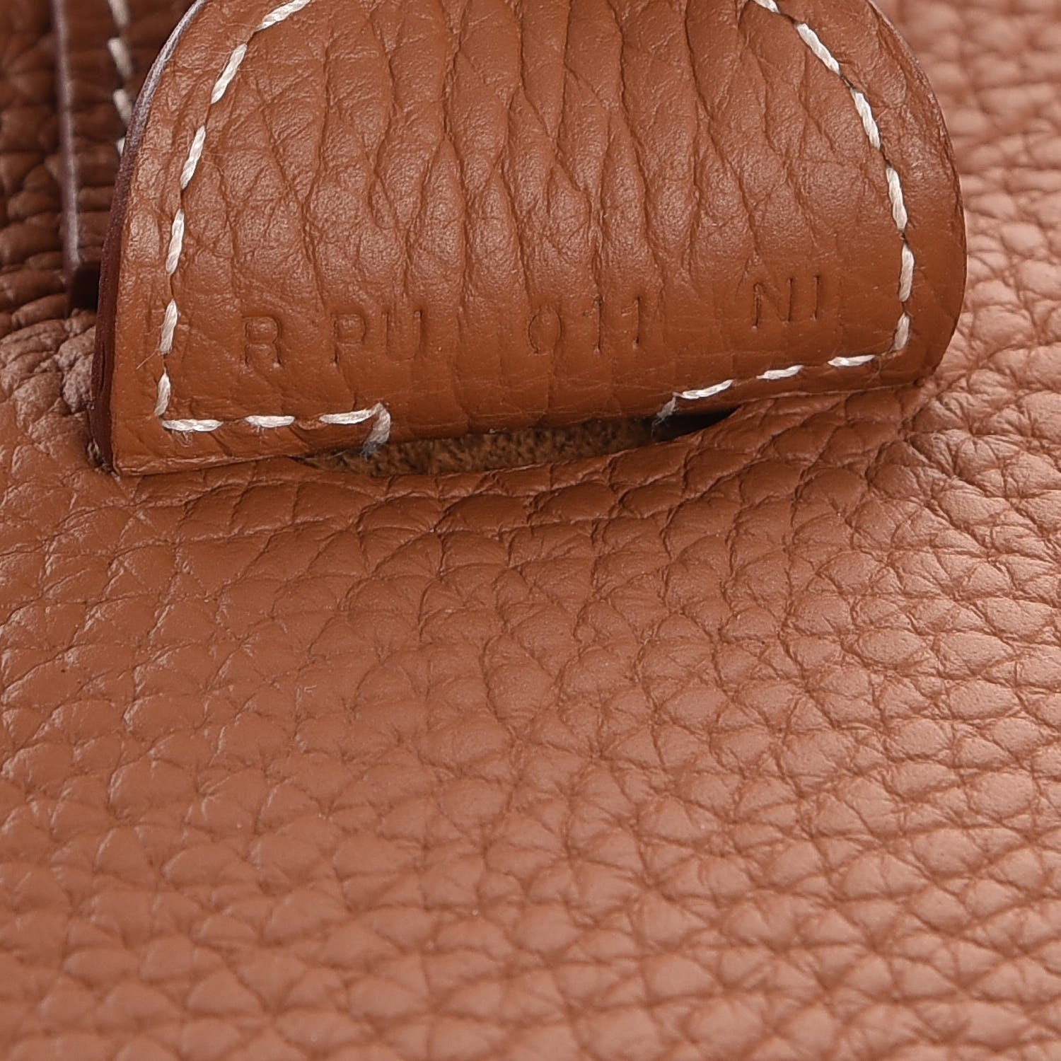 Hermes Taurillon Clemence Evelyne III GM Gold 7 of 7
