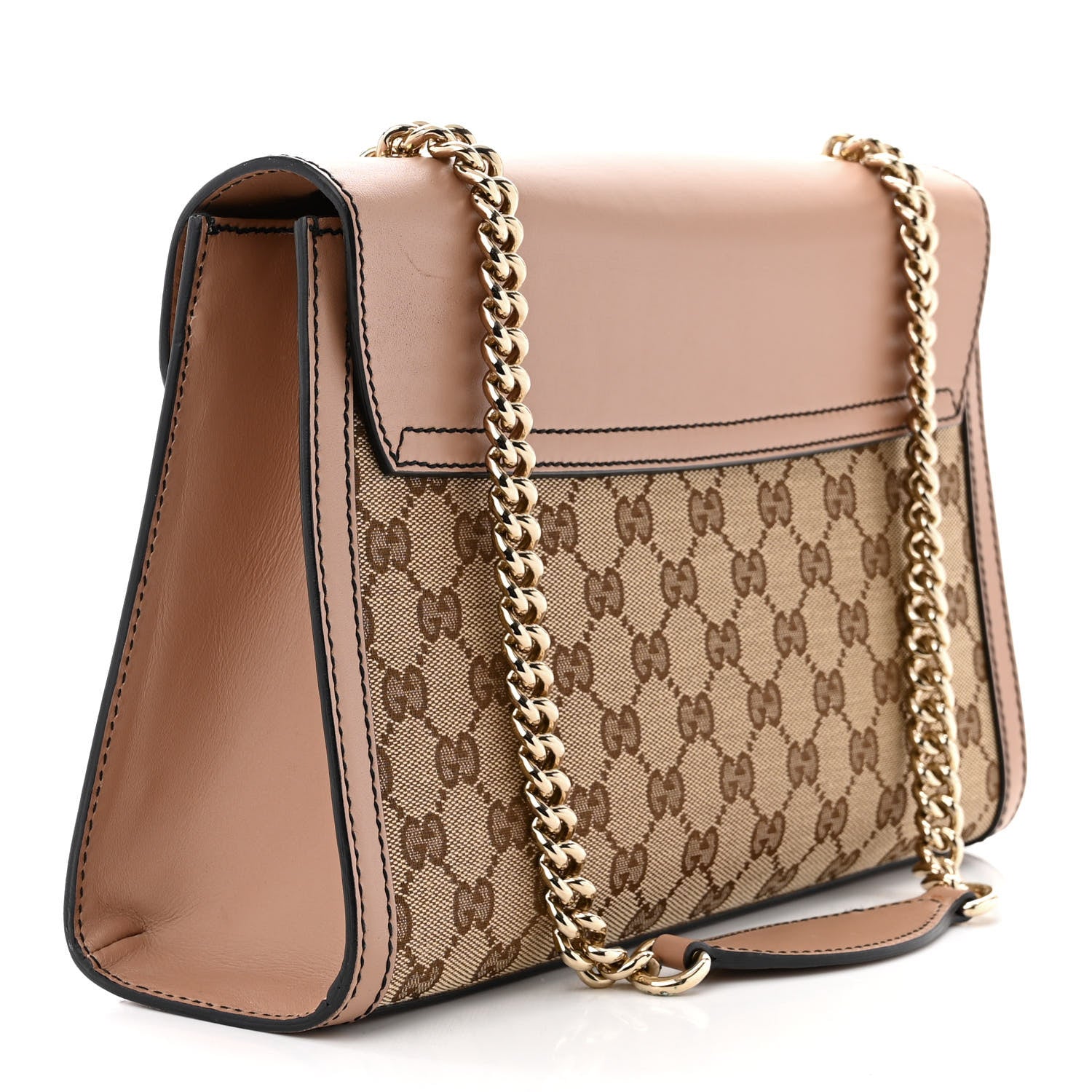 Gucci Monogram Medium Emily Chain Shoulder Bag Light Pink 3 of 14