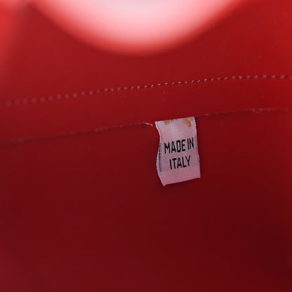 Mansur Gavriel Saffiano Mini Bucket Bag Flamma 6 of 11
