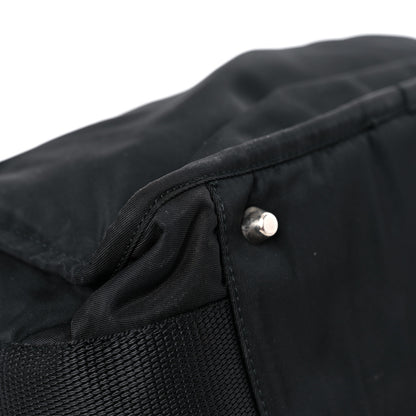 Prada Tessuto Nylon Messenger Bag Black 9 of 19