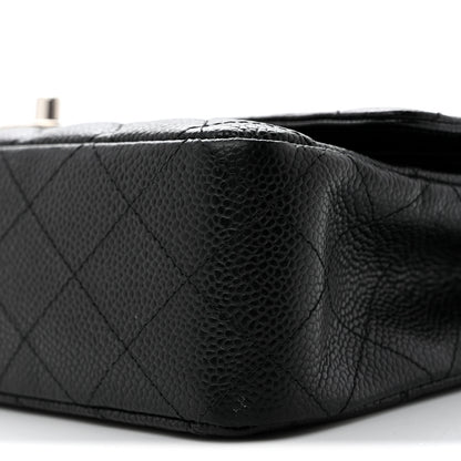 Chanel Caviar Quilted Medium Double Flap Black 11 of 14