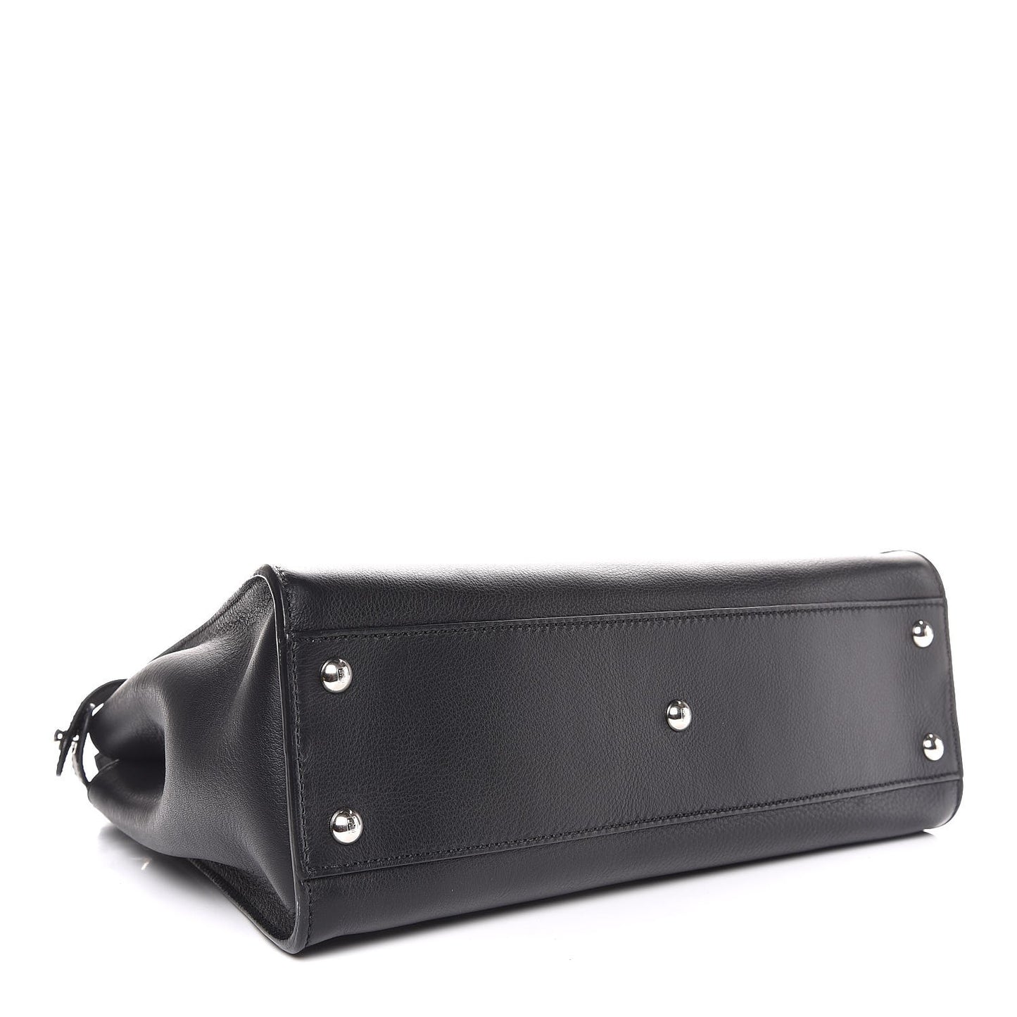 Vitello Seta Python Crocodile Monster Eyes Medium Peekaboo Iconic Satchel Black Girasole