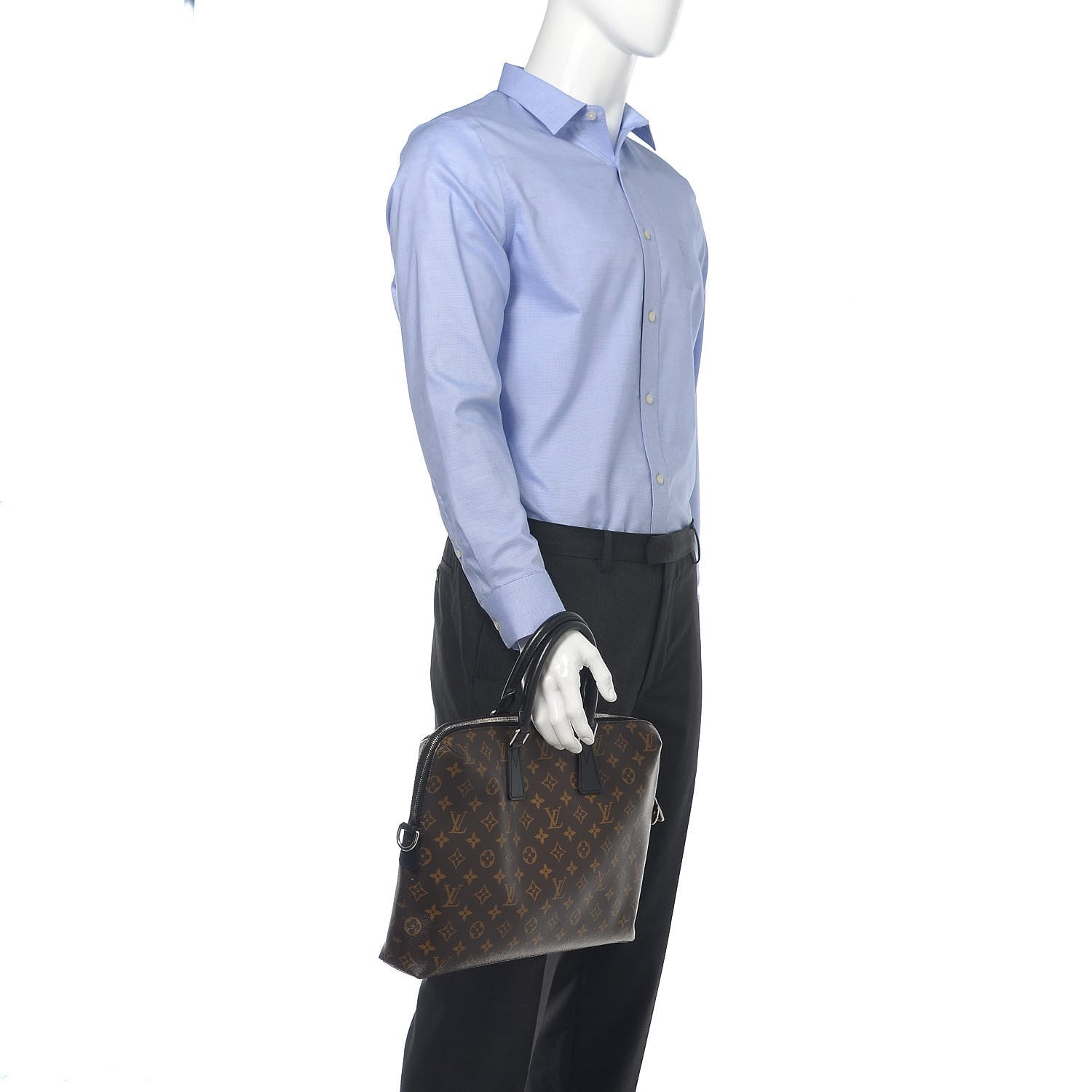 Louis Vuitton Monogram Macassar Porte-Documents Jour 2 of 12