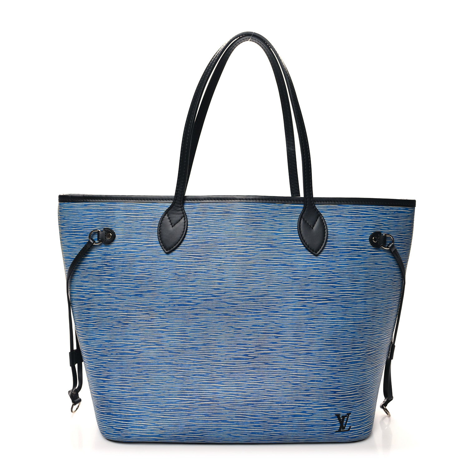 Louis Vuitton Epi Neverfull MM Denim Light 1 of 10