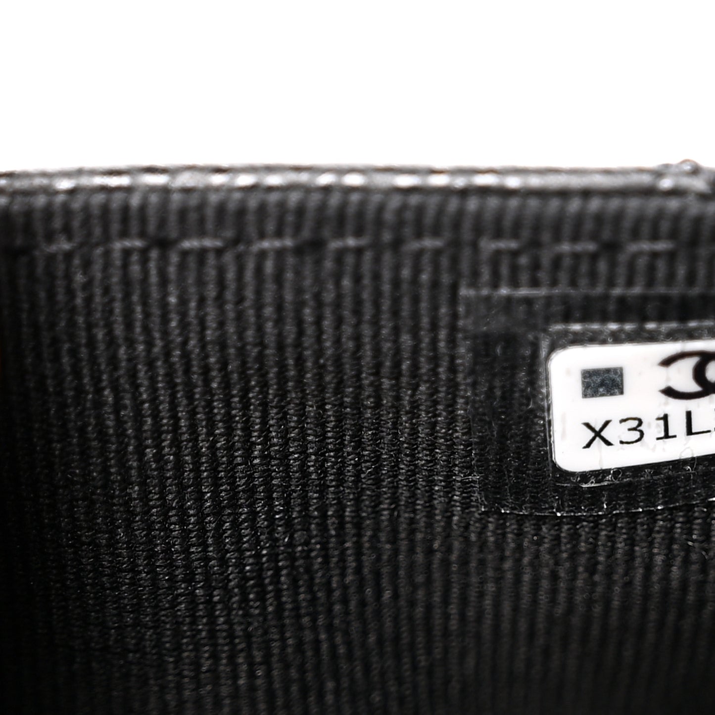 Caviar Quilted Chain Camera Bag Black