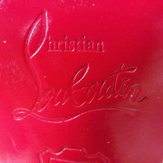 Christian Louboutin Satin Lace Heels 39 7 of 9