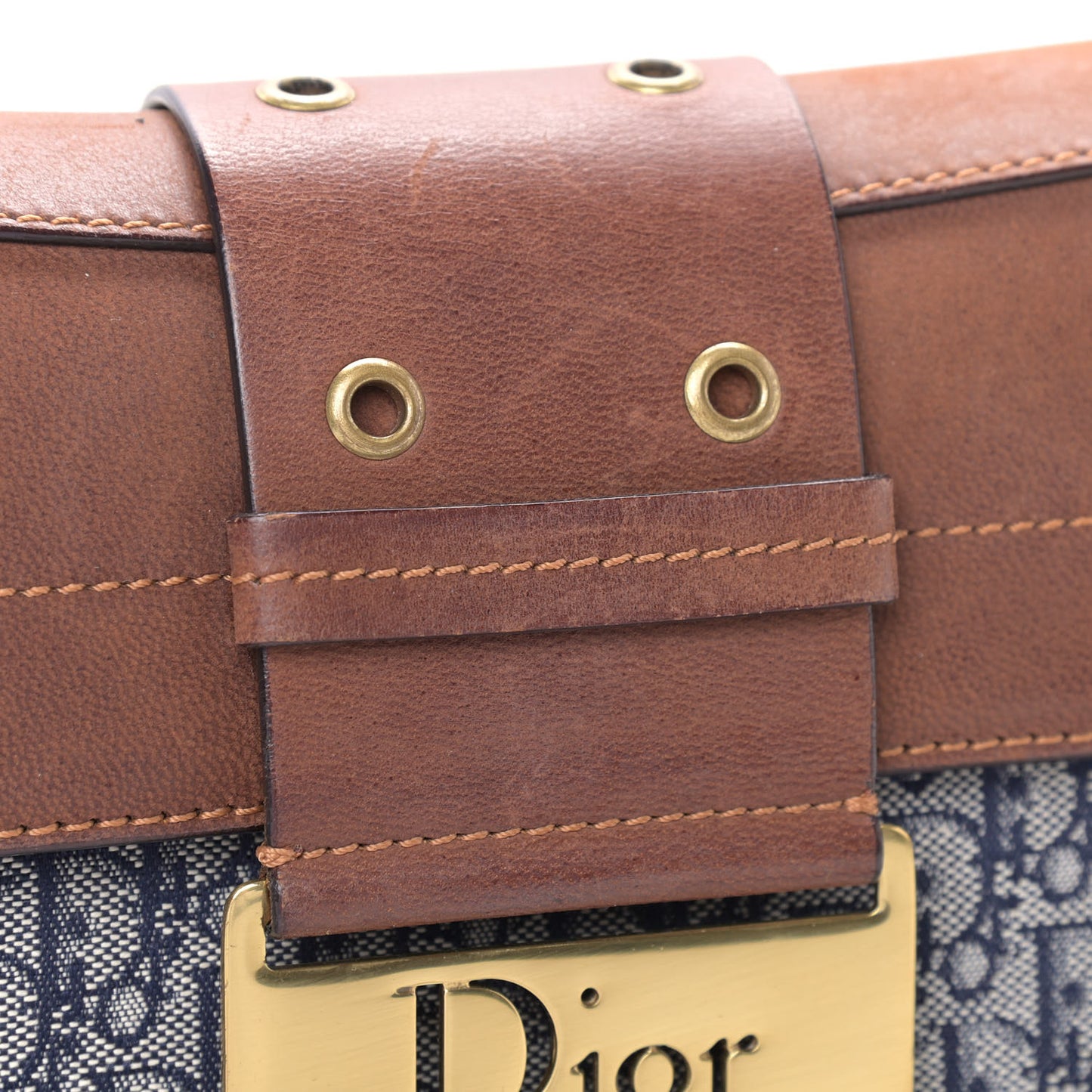 Monogram Street Chic Shoulder Bag Blue