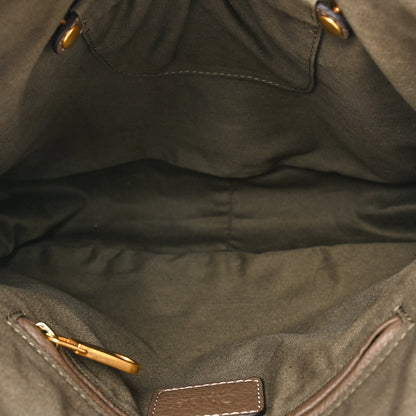 Chloe Calfskin Medium Marcie Satchel Army Green 5 of 9