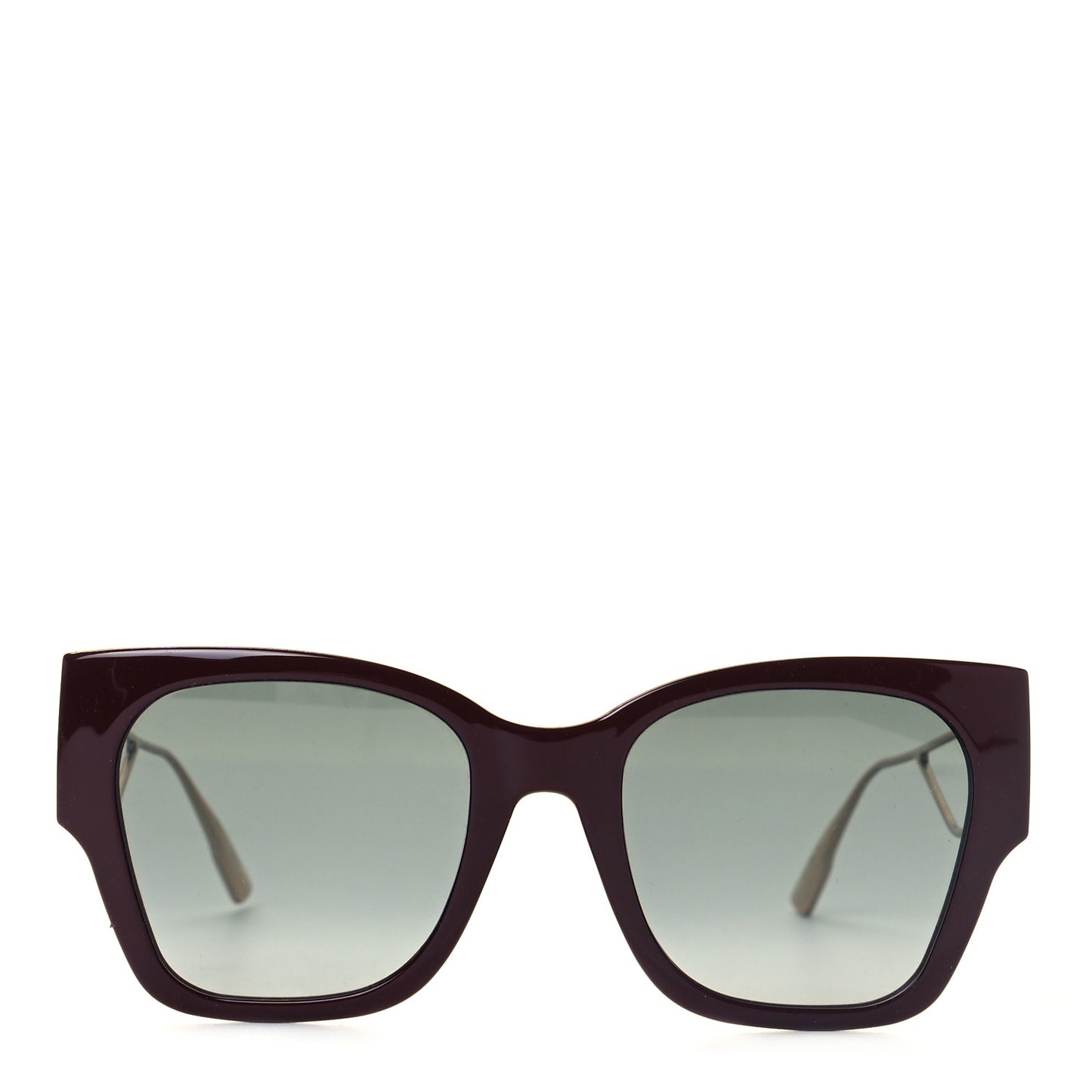 Rectangular 30 Montaigne 1 Sunglasses Burgundy