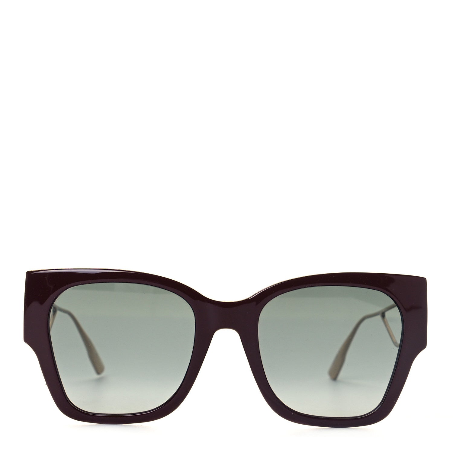 Christian Dior Rectangular 30 Montaigne 1 Sunglasses Burgundy 2 of 7