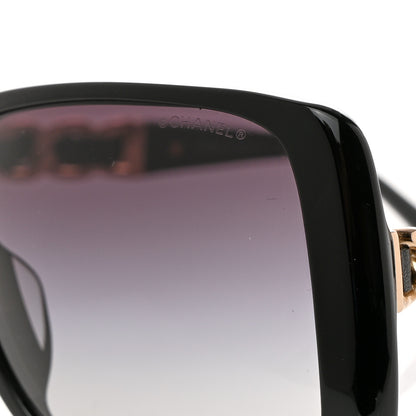Chanel Acetate Chain Sunglasses 5208-Q Black 7 of 7