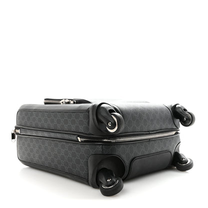 Gucci GG Supreme Monogram Gran Turismo Suitcase Black Grey 3 of 9
