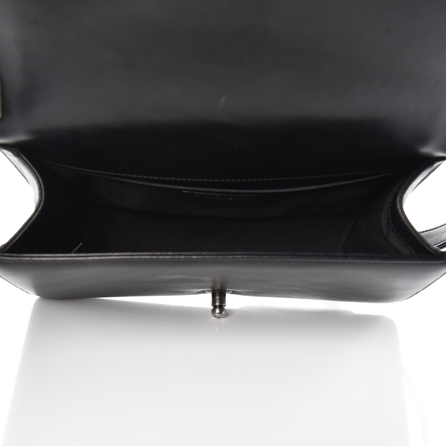 Chanel Lambskin Quilted Medium Boy Flap Black 5 of 15