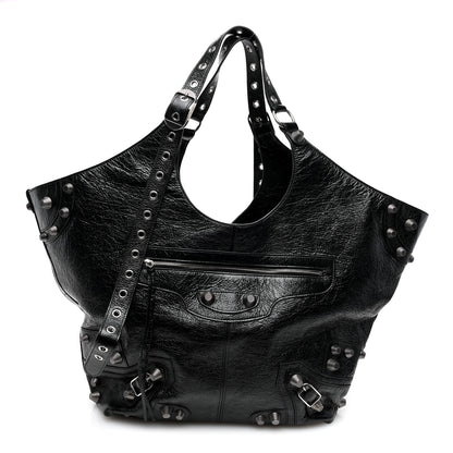 Balenciaga Agneau Arena Large Le Cagole Carry All Bag Black 1 of 10