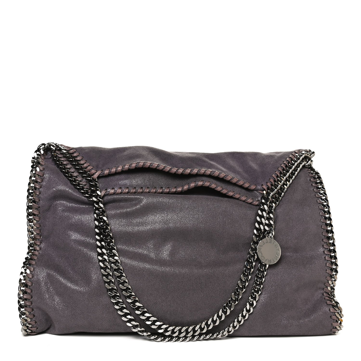 Stella McCartney Shaggy Deer Small Falabella Tote Purple 1 of 8