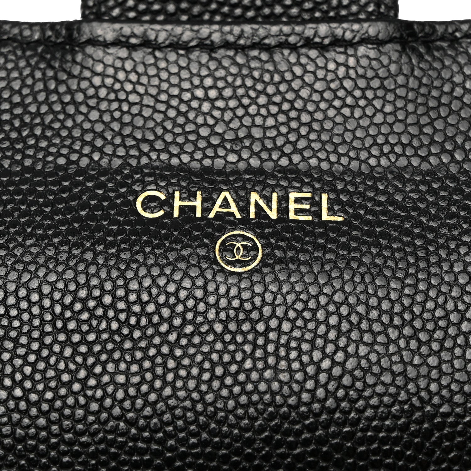 Chanel Caviar Quilted Medium Gusset Flap Wallet Black 6 of 8