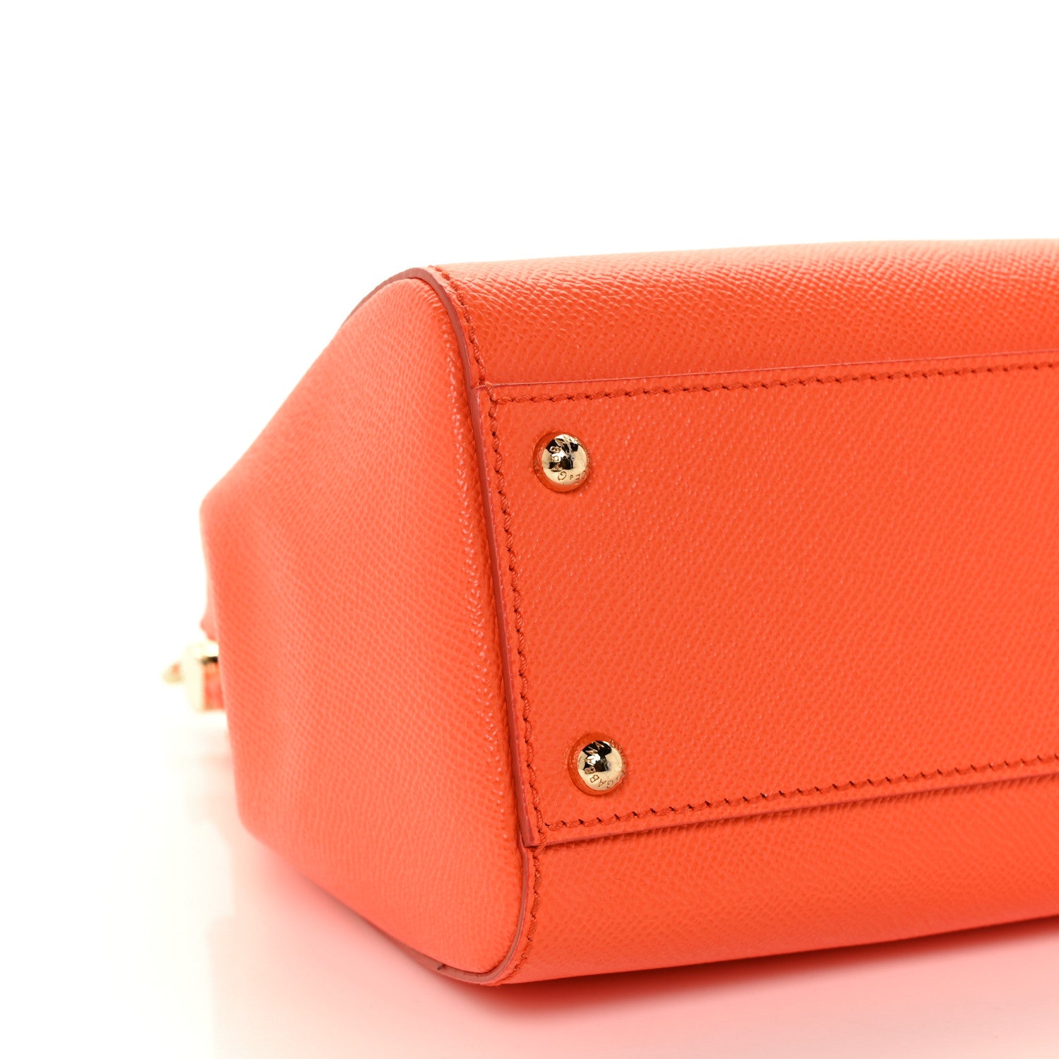 Dolce & Gabbana Dauphine Small Miss Sicily Satchel Orange 6 of 7