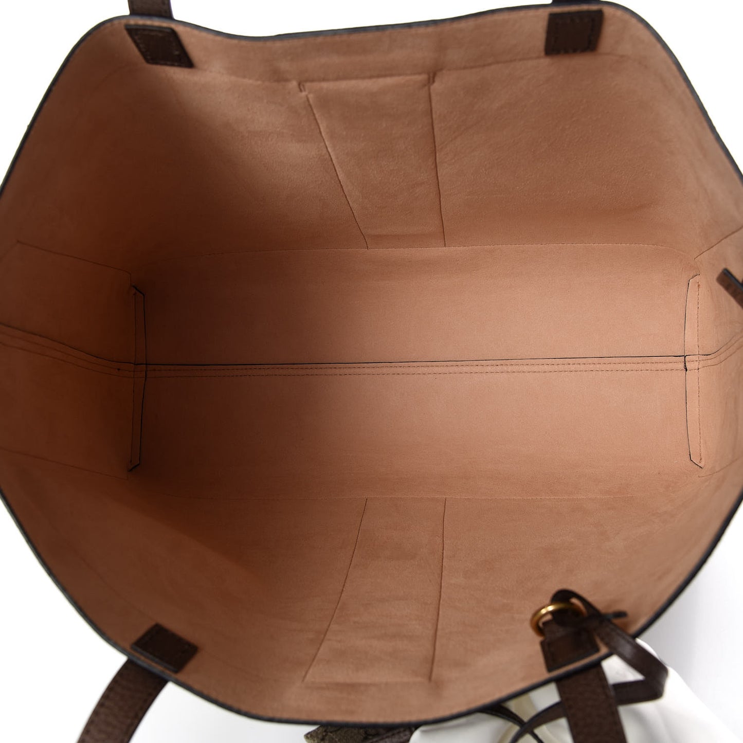 GG Supreme Monogram Web Ophidia Tote Brown