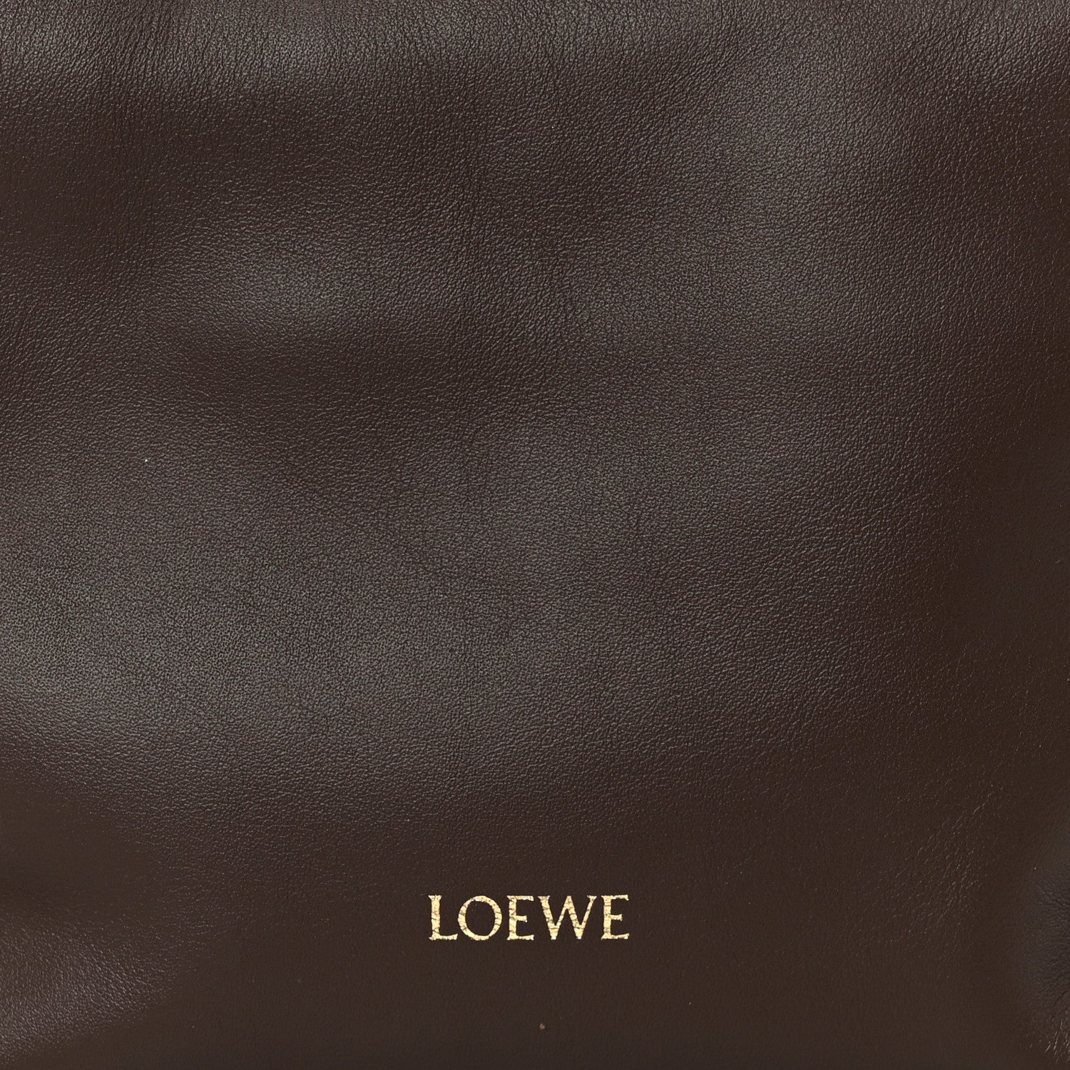 Loewe Nappa Flamenco Knot Clutch Chocolate 8 of 10