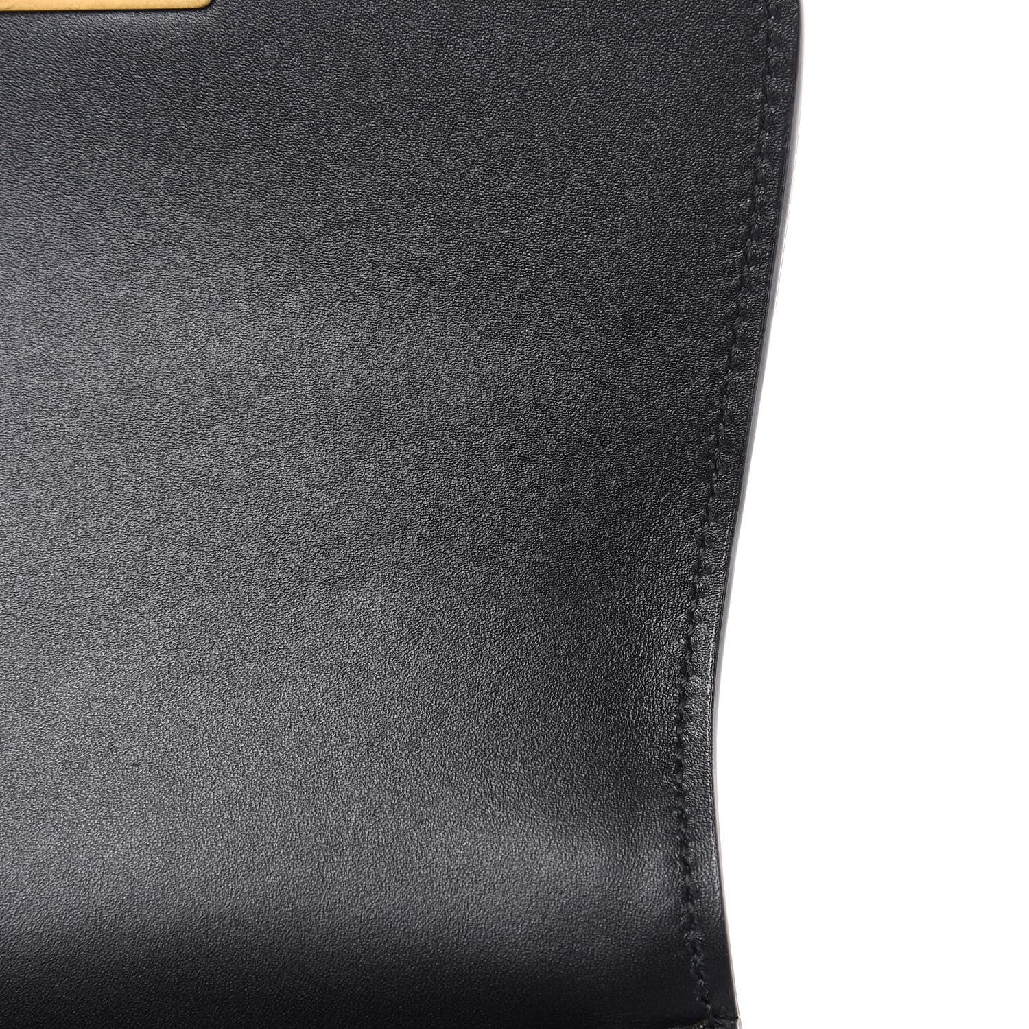 Gucci GG Supreme Monogram Small Osiride Shoulder Bag Black Gold 8 of 11