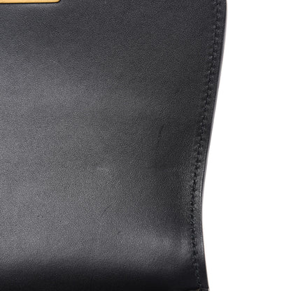 Gucci GG Supreme Monogram Small Osiride Shoulder Bag Black Gold 8 of 11
