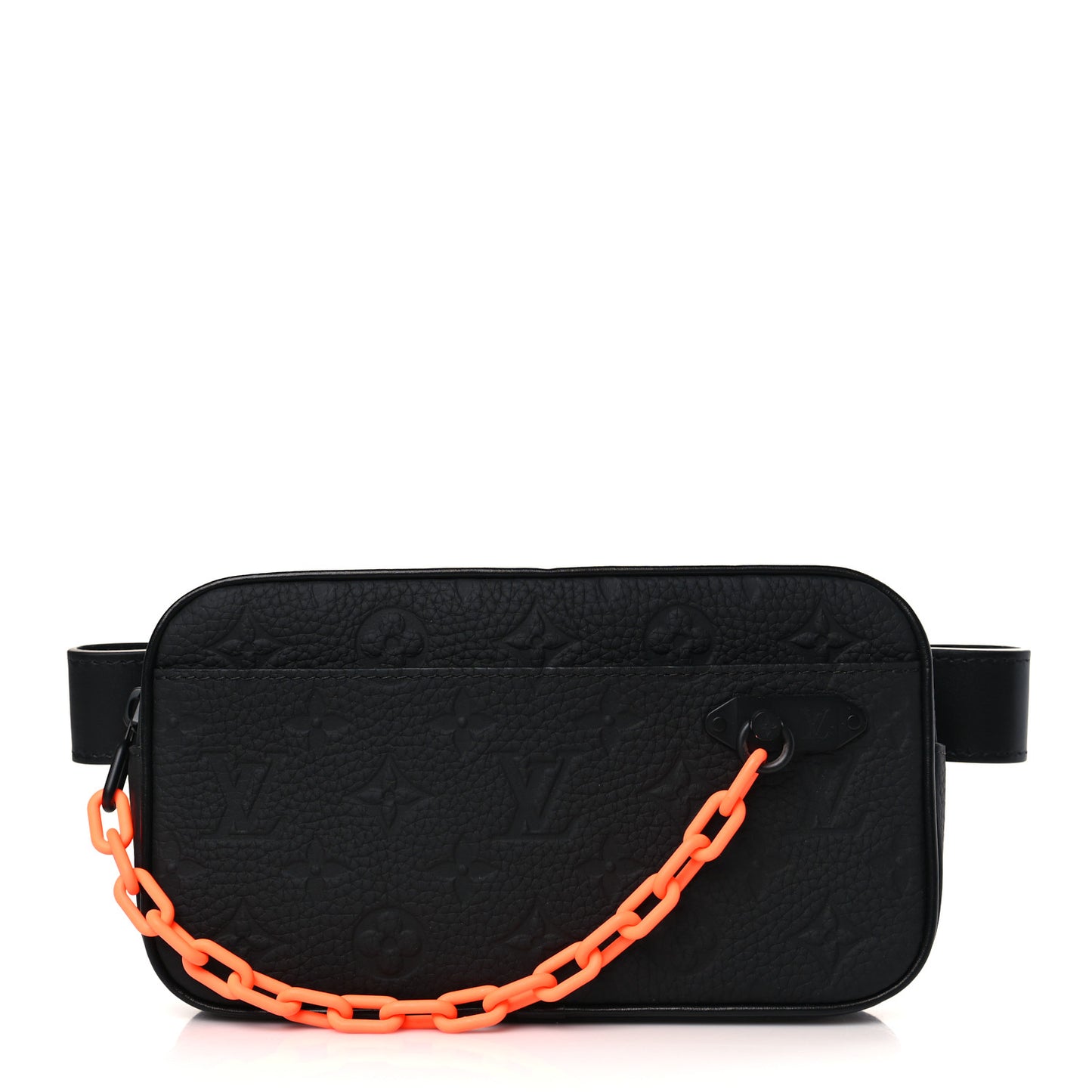Taurillon Monogram Uniformes Solar Ray Soft Pochette Volga Belt Bag Black
