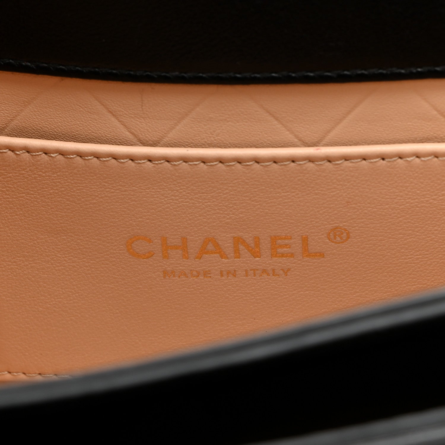 Chanel Calfskin Quilted Moon Messenger Black 6 of 10