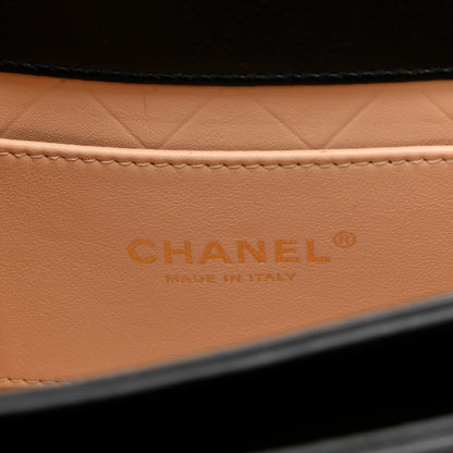 Chanel Calfskin Quilted Moon Messenger Black 6 of 10