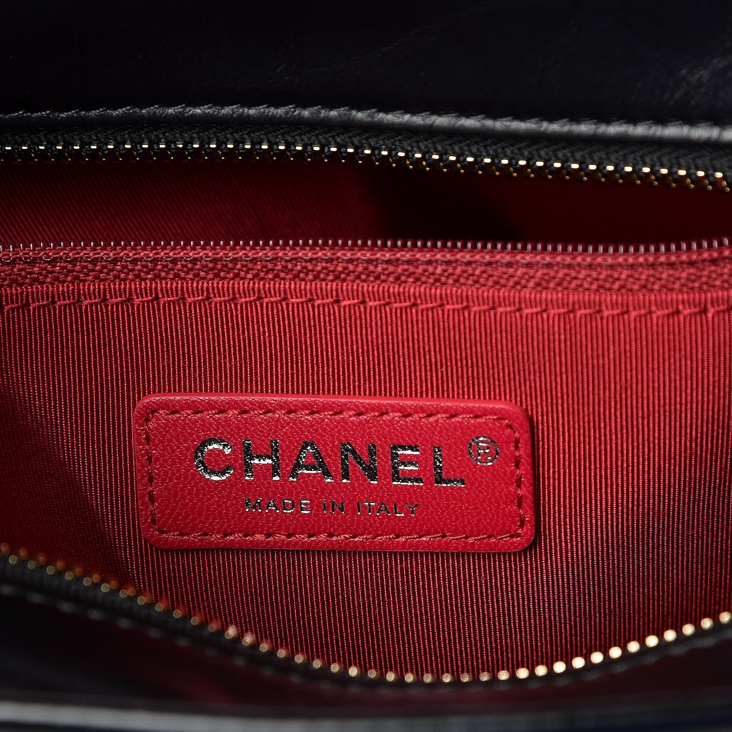 Chanel Aged Calfskin Quilted Large Gabrielle Hobo Black 6 of 10