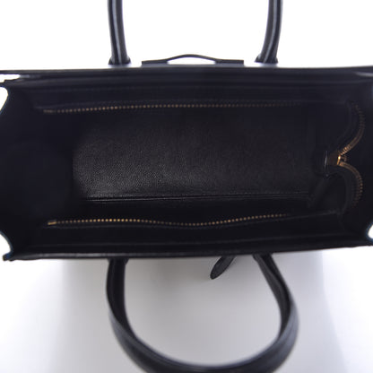 Celine Bullhide Calfskin Nano Tri-Color Luggage Light Taupe 5 of 12
