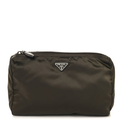Prada Tessuto Nylon Cosmetic Pouch Bruciato 1 of 6