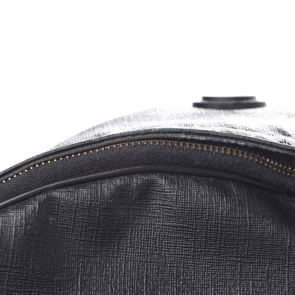 Gucci Coated Canvas Interlocking G Travel Backpack Black 15 of 19
