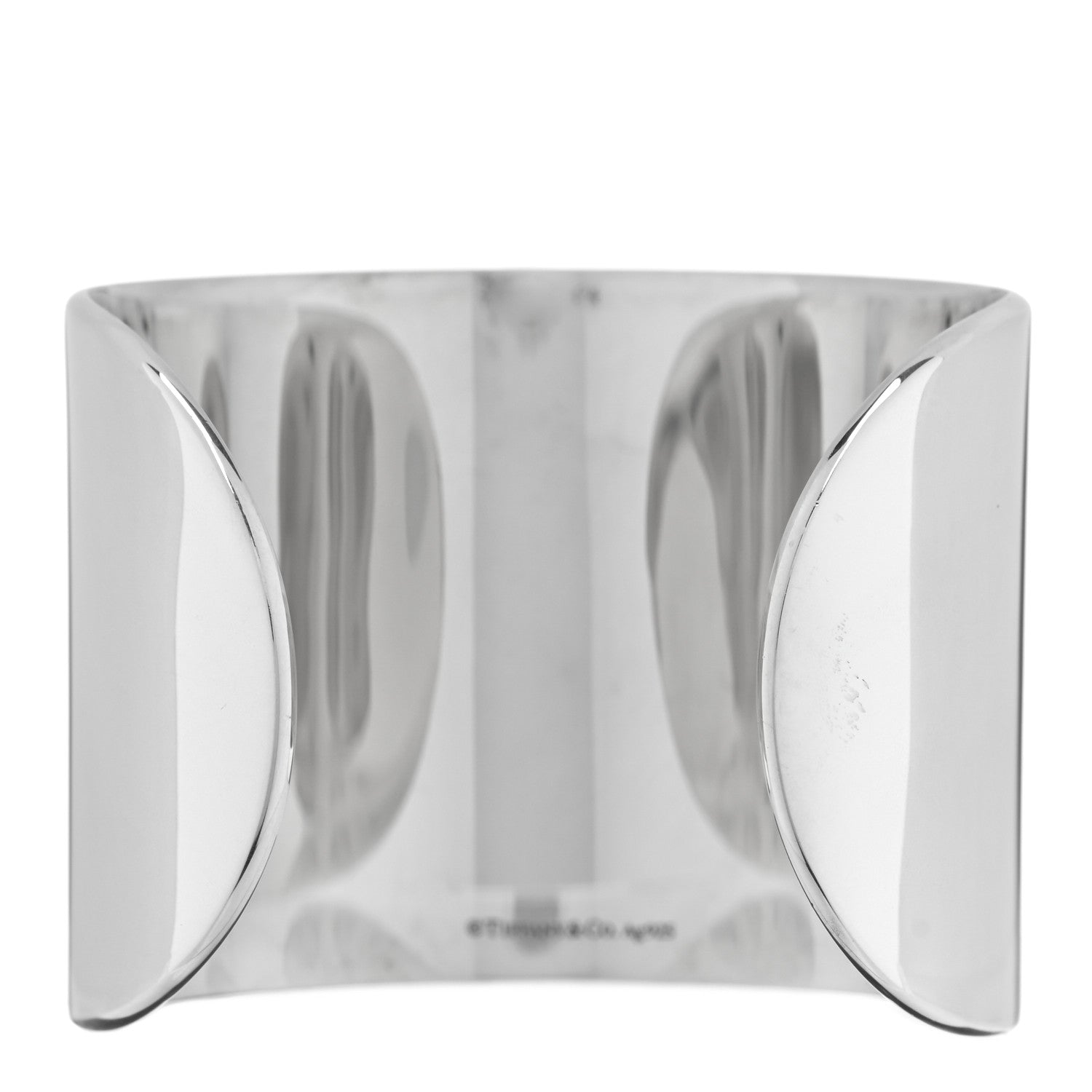 Tiffany Sterling Silver Wide Return To Tiffany Cuff Bracelet 2 of 4
