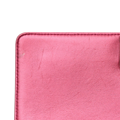 Chanel Metallic Patent Calfskin Quilted Medium Boy Flap Pink 11 of 16
