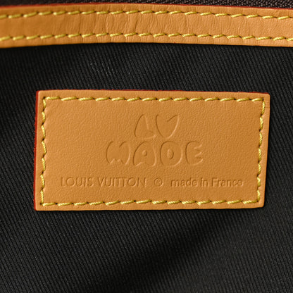 Louis Vuitton X NIGO Reverse Monogram Stripe Keepall Bandouliere 50 Brown 6 of 10