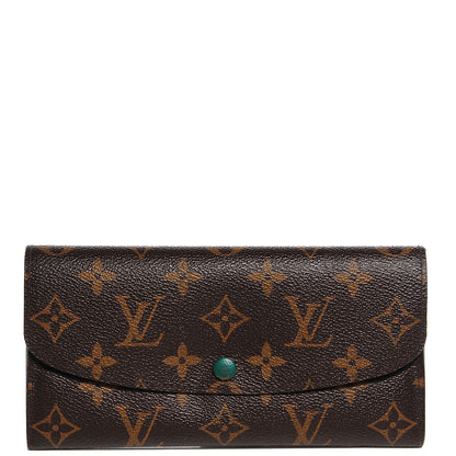 Louis Vuitton Monogram Emilie Wallet Vert 1 of 7