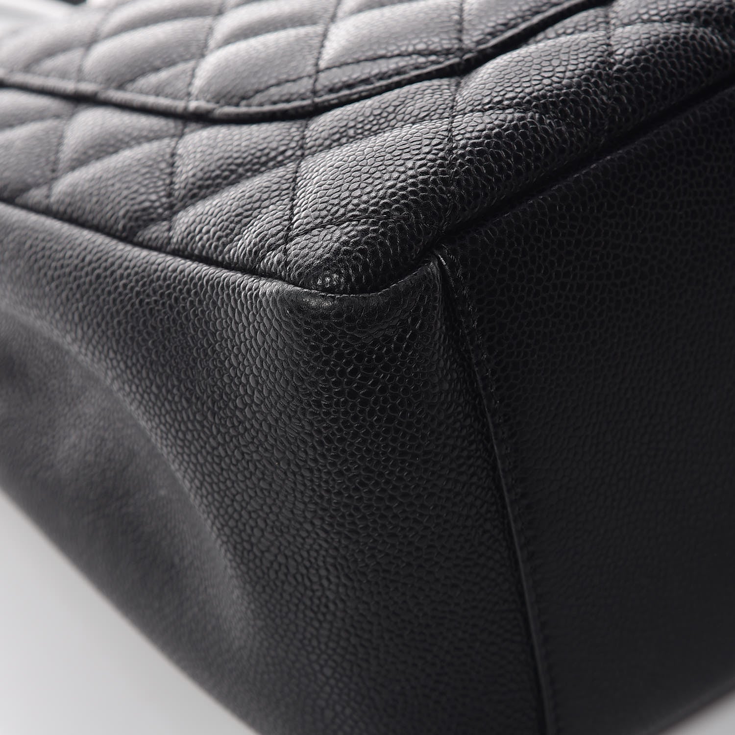 Chanel Caviar Quilted Grand Shopping Tote GST Black 13 of 13